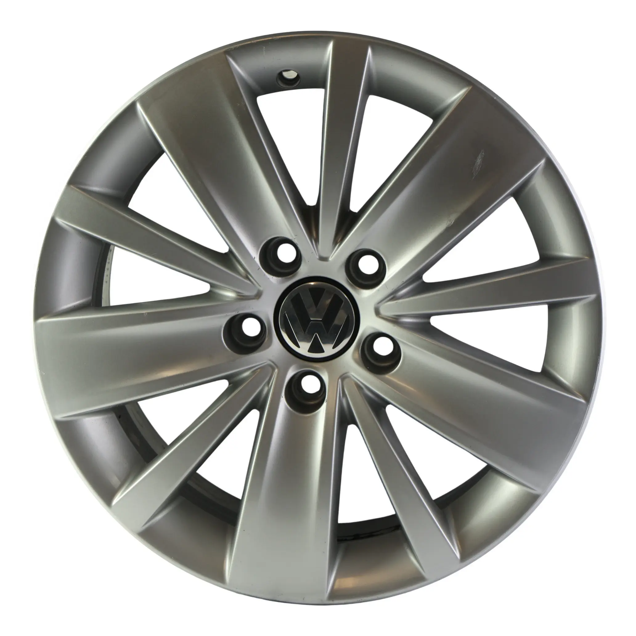 Volkswagen Sharan 7N SIlver Alloy Wheel Rim 16" 6.5J ET:33 5x112 Memphis