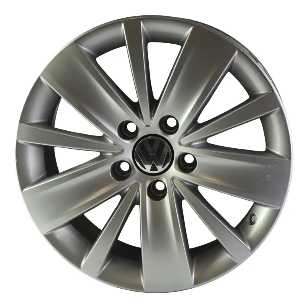 7N SIlver Alloy Wheel Rim 16" 6.5J ET:33 5x112 Memphis to Volkswagen Sharan with Part number 7N0601025A Volkswagen Sharan 7N SIlver Alloy Wheel Rim 16" 6.5J ET:33 5x112 Memphis - SKU 7N0601025A-3 - Part number 7N0601025A