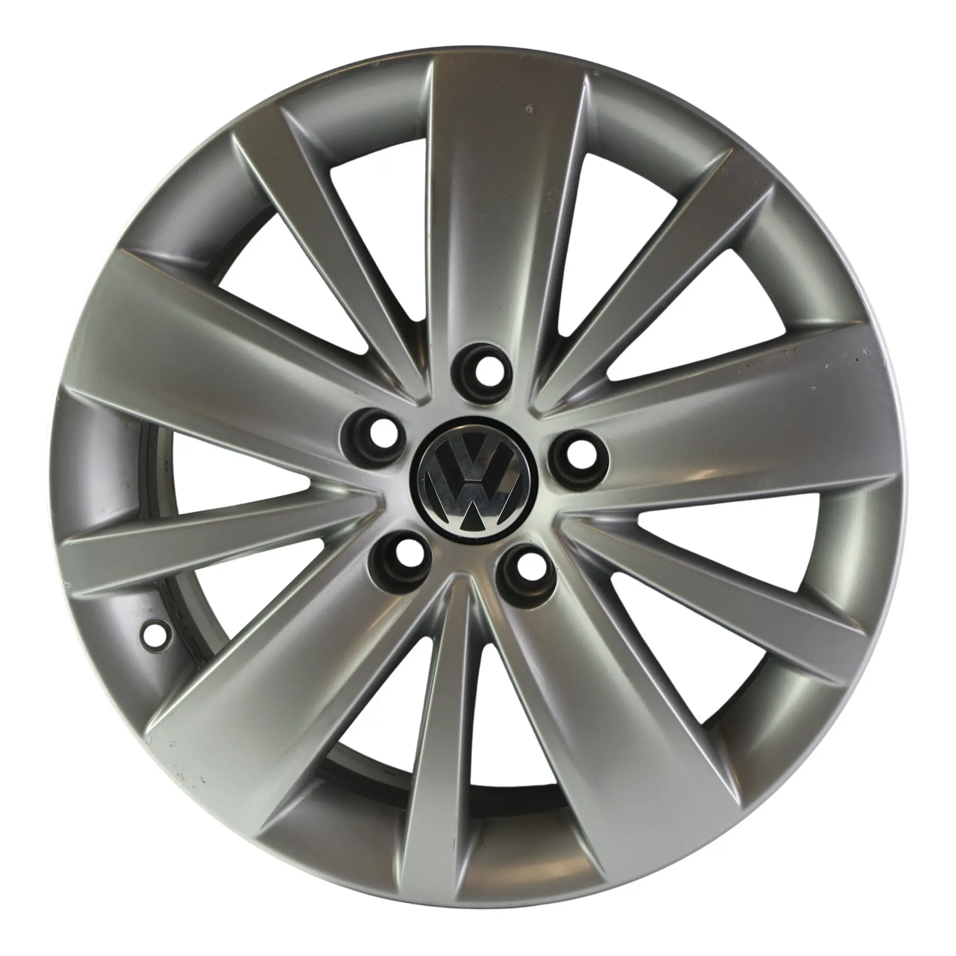 Volkswagen Sharan 7N SIlver Alloy Wheel Rim 16" 6.5J ET:33 5x112 Memphis