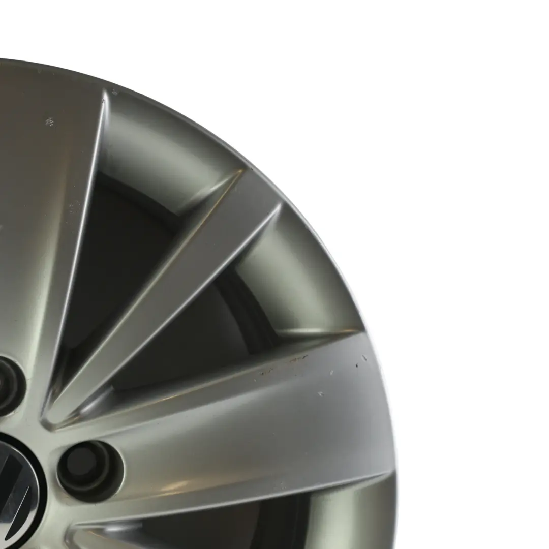 7N SIlver Alloy Wheel Rim 16" 6.5J ET:33 5x112 Memphis to Volkswagen Sharan with Part number 7N0601025A Volkswagen Sharan 7N SIlver Alloy Wheel Rim 16" 6.5J ET:33 5x112 Memphis - SKU 7N0601025A-4 - Part number 7N0601025A