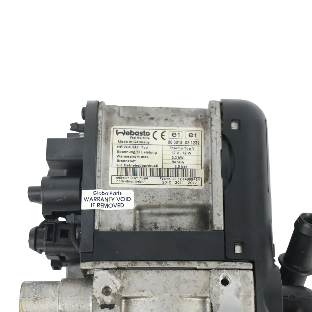 Volkswagen Sharan 7N Zusatz Webasto Heizung 1.4 Benzin 000018031232 - SKU 7N0815065-1 - Teilenummer 7N0815065
