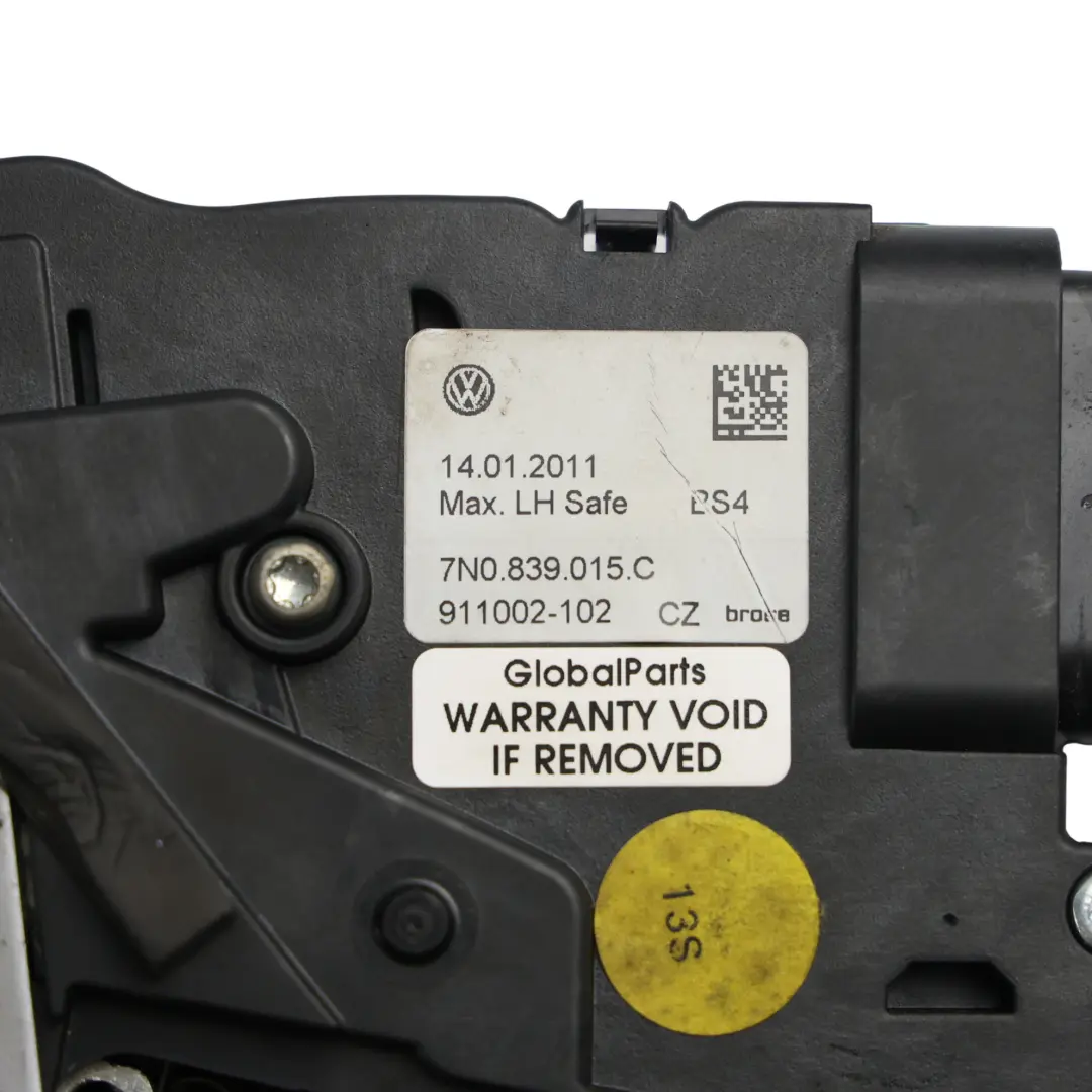 7N Sliding Door Lock Mechanism Left N/S to Volkswagen Sharan with Part number 7N0839015C Volkswagen Sharan 7N Sliding Door Lock Mechanism Left N/S - SKU 7N0839015C - Part number 7N0839015C