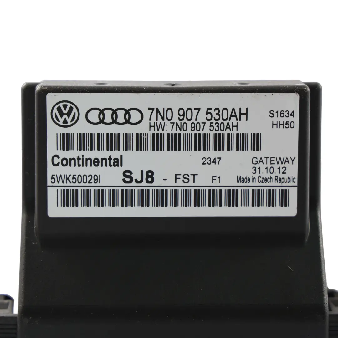 MK3 Zentral Gateway Steuergerät Modul für Volkswagen Scirocco mit Teilenummer 7N0907530AH Volkswagen Scirocco MK3 Zentral Gateway Steuergerät Modul - SKU 7N0907530AH - Teilenummer 7N0907530AH