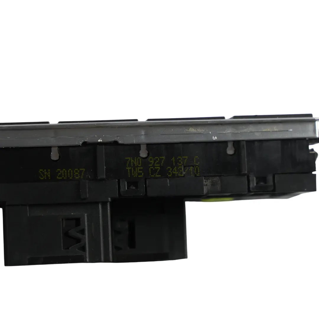 Volkswagen Sharan 7N Multifunktionsschalter Bedienfeld - SKU 7N0927137C - Teilenummer 7N0927137C