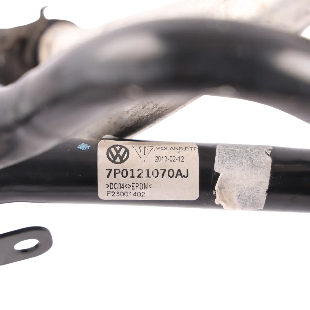Coolant Hose Pipe Line 3.0 TFSI Hybrid to Porsche Cayenne 92A with Part number 7P0121070AJ Porsche Cayenne 92A Coolant Hose Pipe Line 3.0 TFSI Hybrid - SKU 7P0121070AJ-1 - Part number 7P0121070AJ