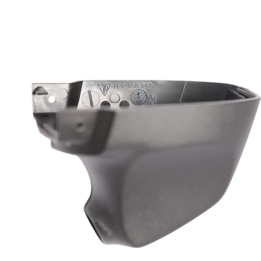 Interior Rear View Mirror Cover Trim Panel to Porsche Cayenne 92A with Part number 7PP858547 Porsche Cayenne 92A Interior Rear View Mirror Cover Trim Panel - SKU 7PP858547 - Part number 7PP858547