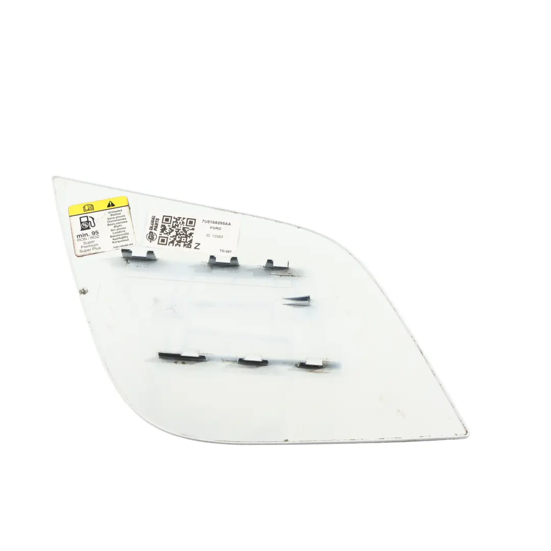Ford Focus Mk3 Fuel Filler Flap Cover Cap Frozen White - Z2 - SKU BM51-A405A02-AC-FW - Part number BM51-A405A02-AC