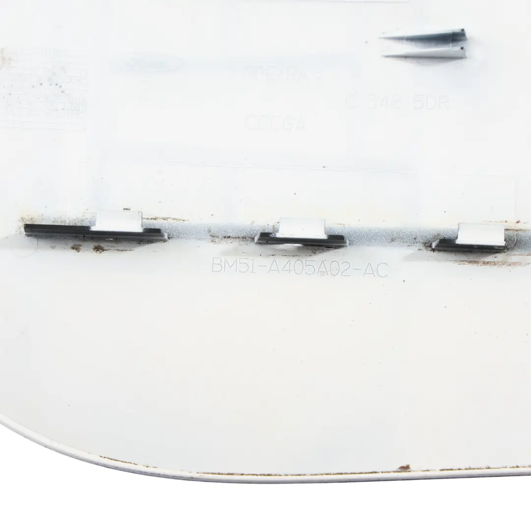 Mk3 Fuel Filler Flap Cover Cap Frozen White - Z2 to Ford Focus with Part number BM51-A405A02-AC Ford Focus Mk3 Fuel Filler Flap Cover Cap Frozen White - Z2 - SKU BM51-A405A02-AC-FW - Part number BM51-A405A02-AC