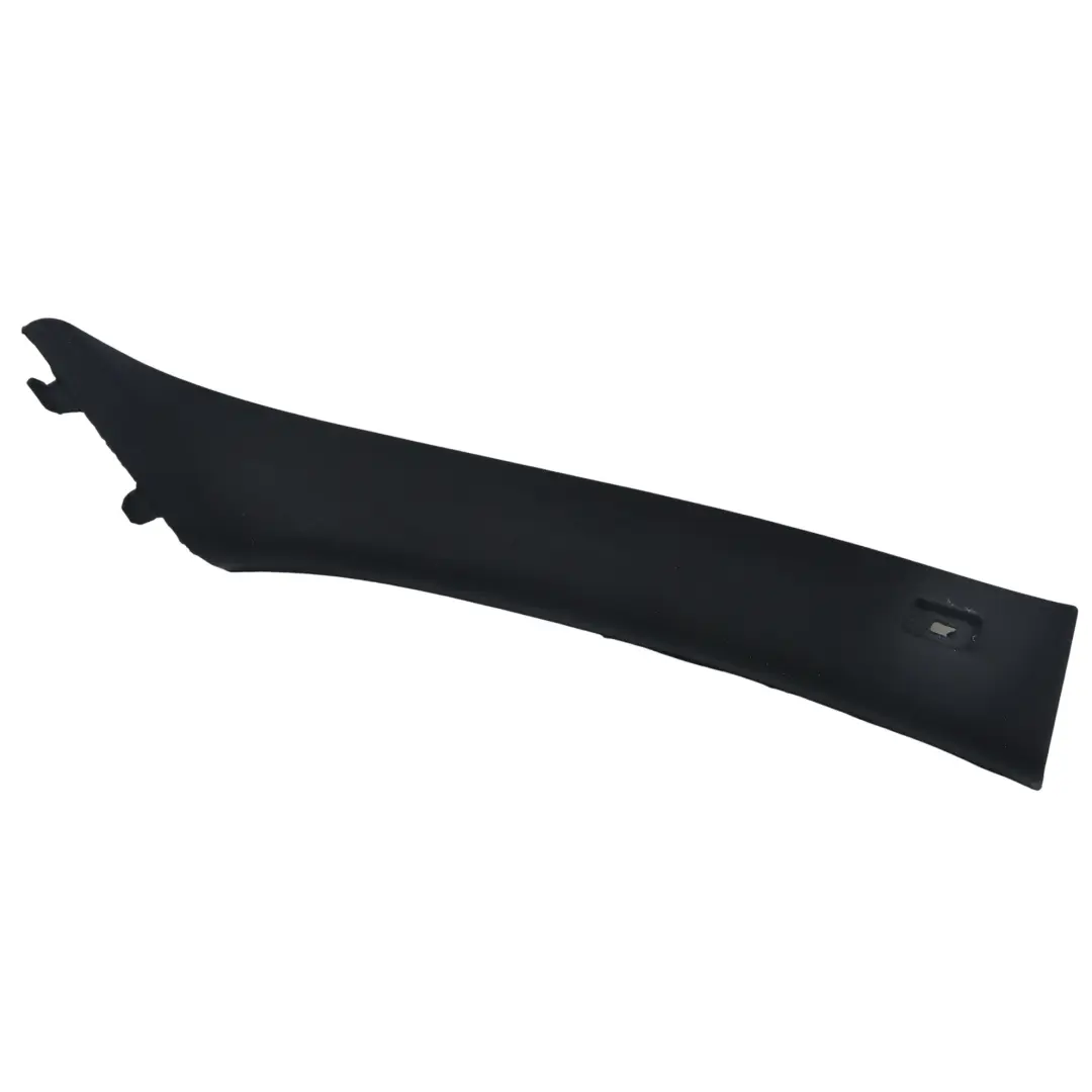 Moldura Pilar A Panel Delantero Derecho Negro para BMW E90 E91 con número de pieza 8036252 BMW E90 E91 Moldura Pilar A Panel Delantero Derecho Negro - SKU 8036252-1 - Número de pieza 8036252