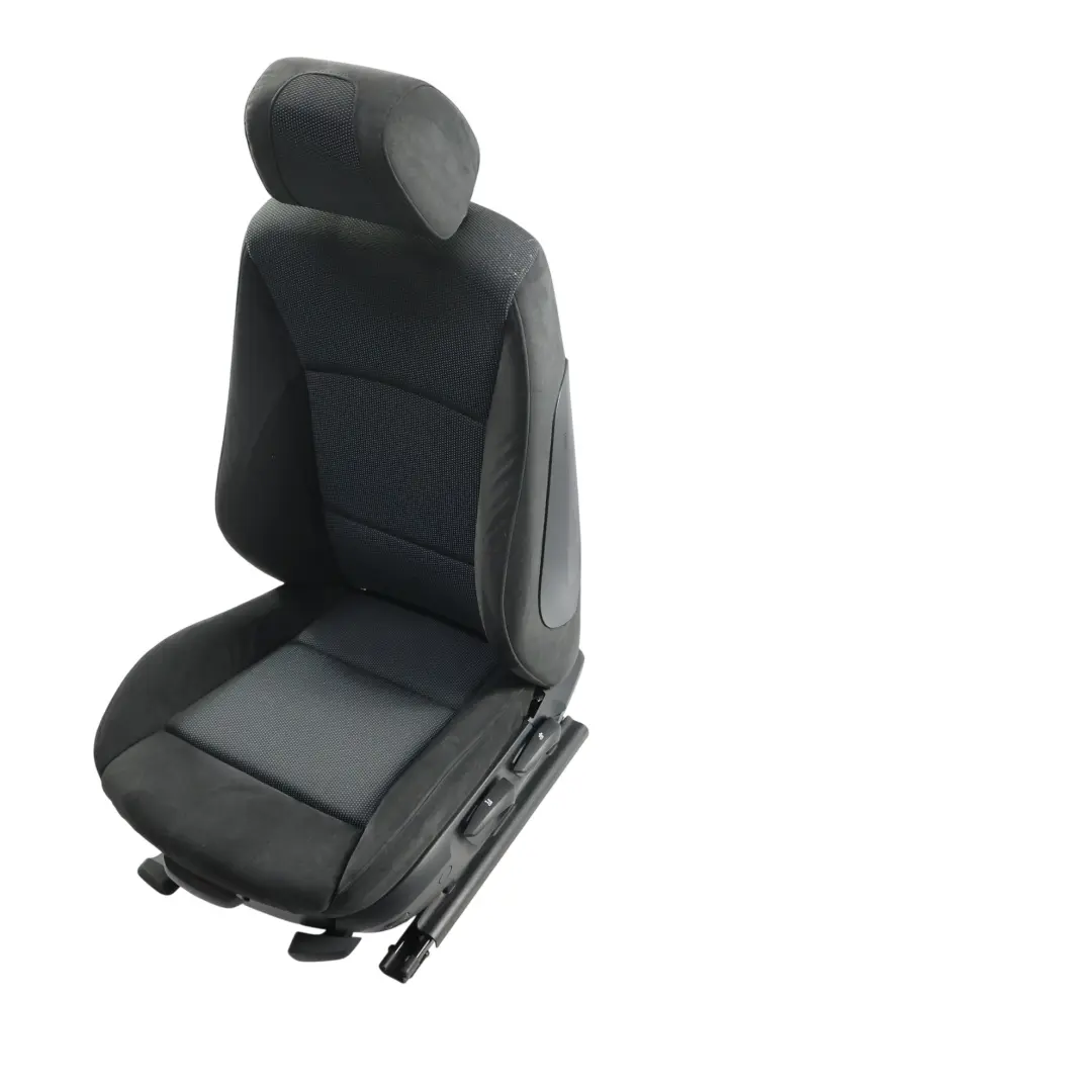 BMW E90 E91 LCI Front Seat M Sport Cloth Interior Alcantara Anthracite Left N/S - SKU 8036335-3 - Part number 8036335