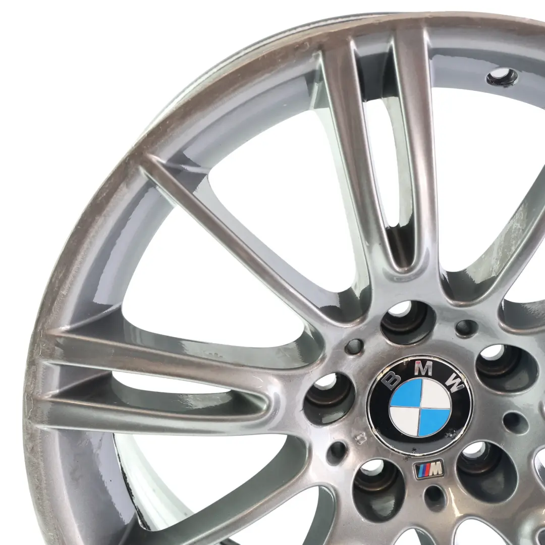 Gris llanta aleación trasera 18 "M Spider Spoke 8,5J ET:37 para BMW E90 E91 con número de pieza 8036934 BMW E90 E91 Gris llanta aleación trasera 18 "M Spider Spoke 8,5J ET:37 - SKU 8036934-7 - Número de pieza 8036934