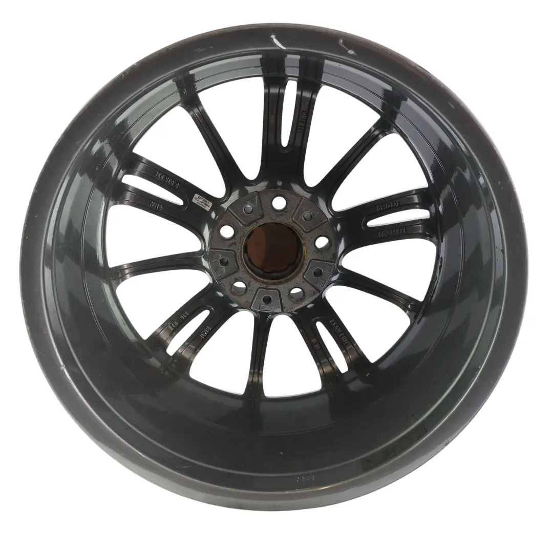 Grey Rear Alloy Wheel Rim 18" M Spider Spoke 193 8,5J ET:37 to BMW E90 E91 with Part number 8036934 BMW E90 E91 Grey Rear Alloy Wheel Rim 18" M Spider Spoke 193 8,5J ET:37 - SKU 8036934-7 - Part number 8036934