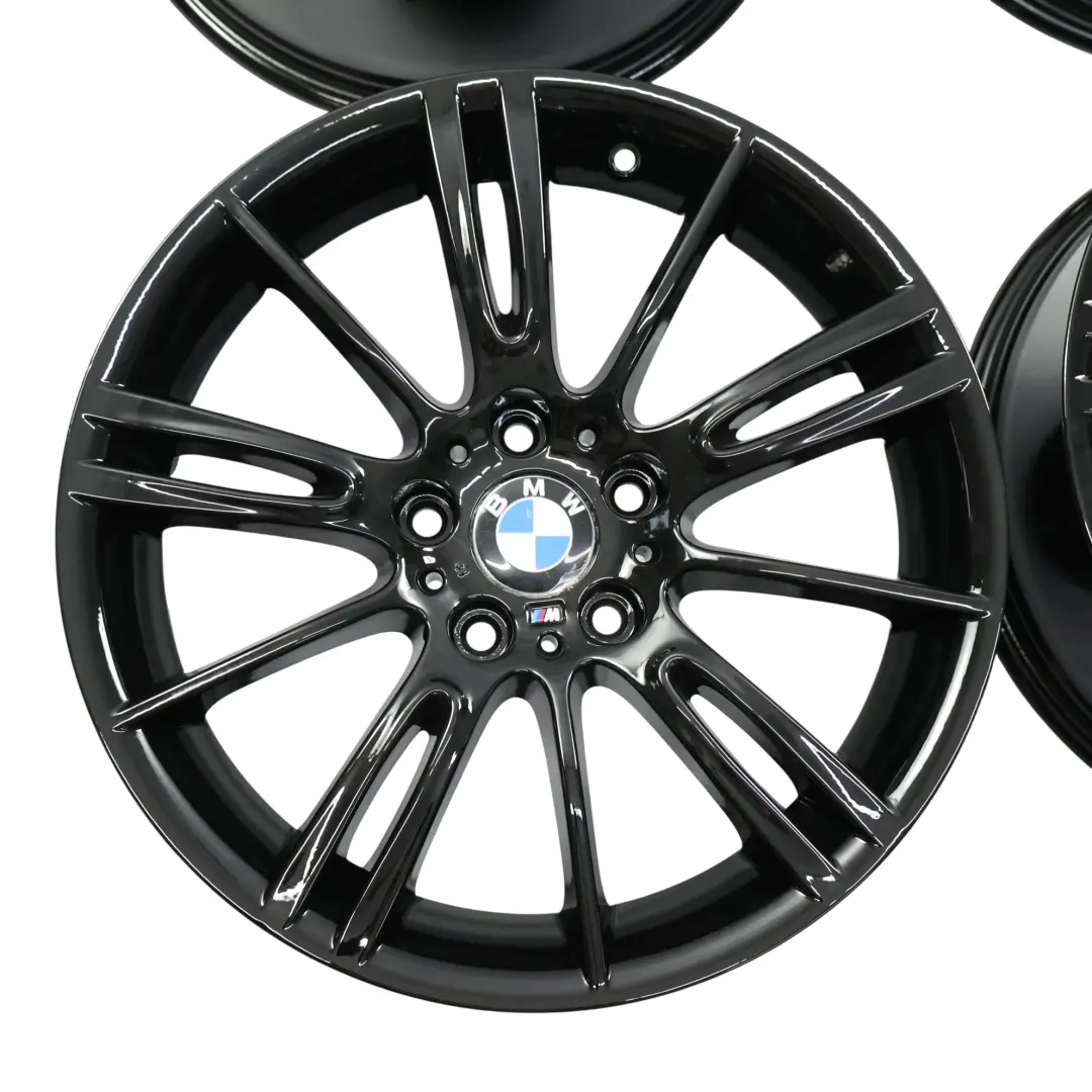 BMW E90 E91 E92 E93 Complete Set 4x Wheel Rim 18" 8.5J ET:37 M Spider Spoke - SKU 8036934-SET - Part number 8036934-SET