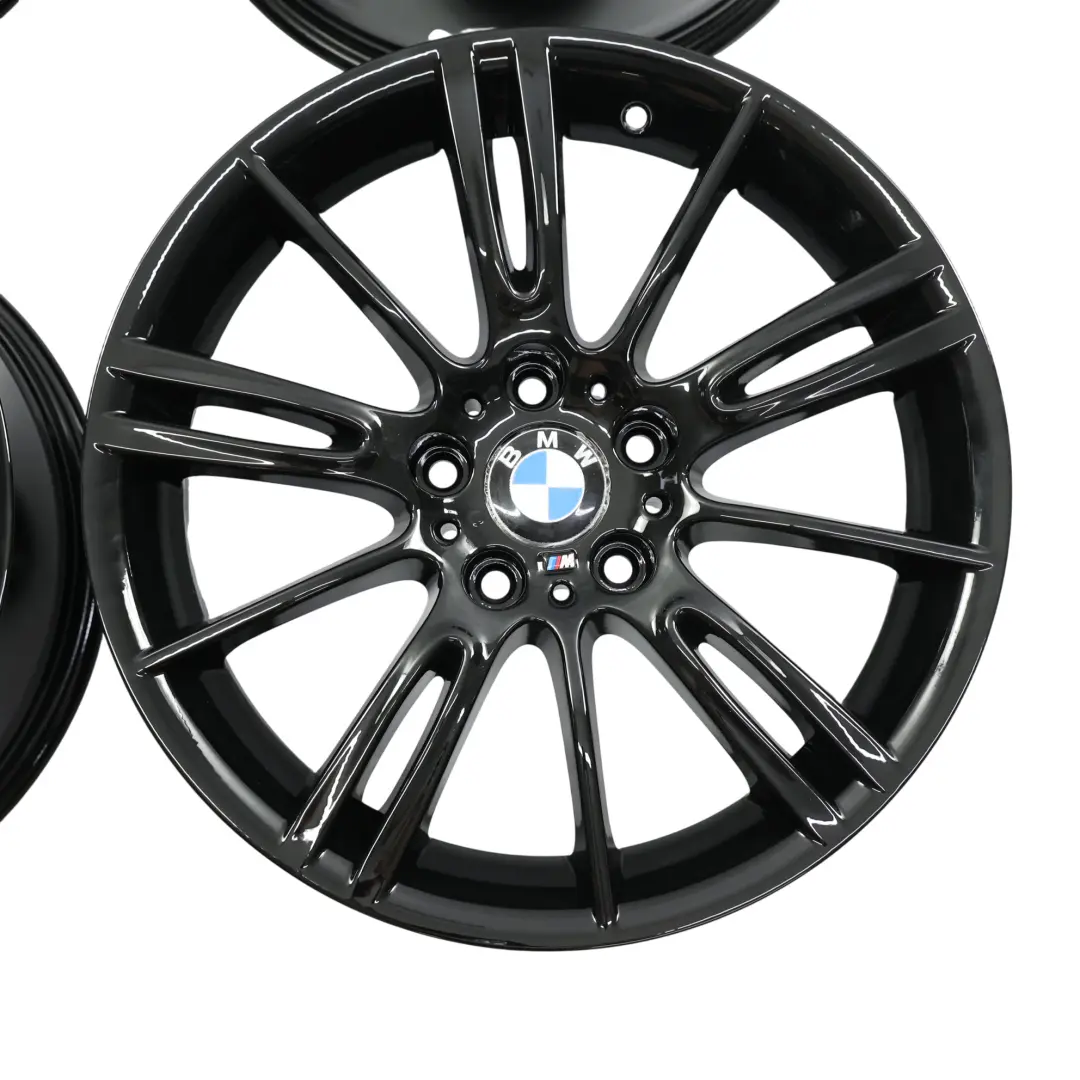 BMW E90 E91 E92 E93 Complete Set 4x Wheel Rim 18" 8.5J ET:37 M Spider Spoke - SKU 8036934-SET - Part number 8036934-SET