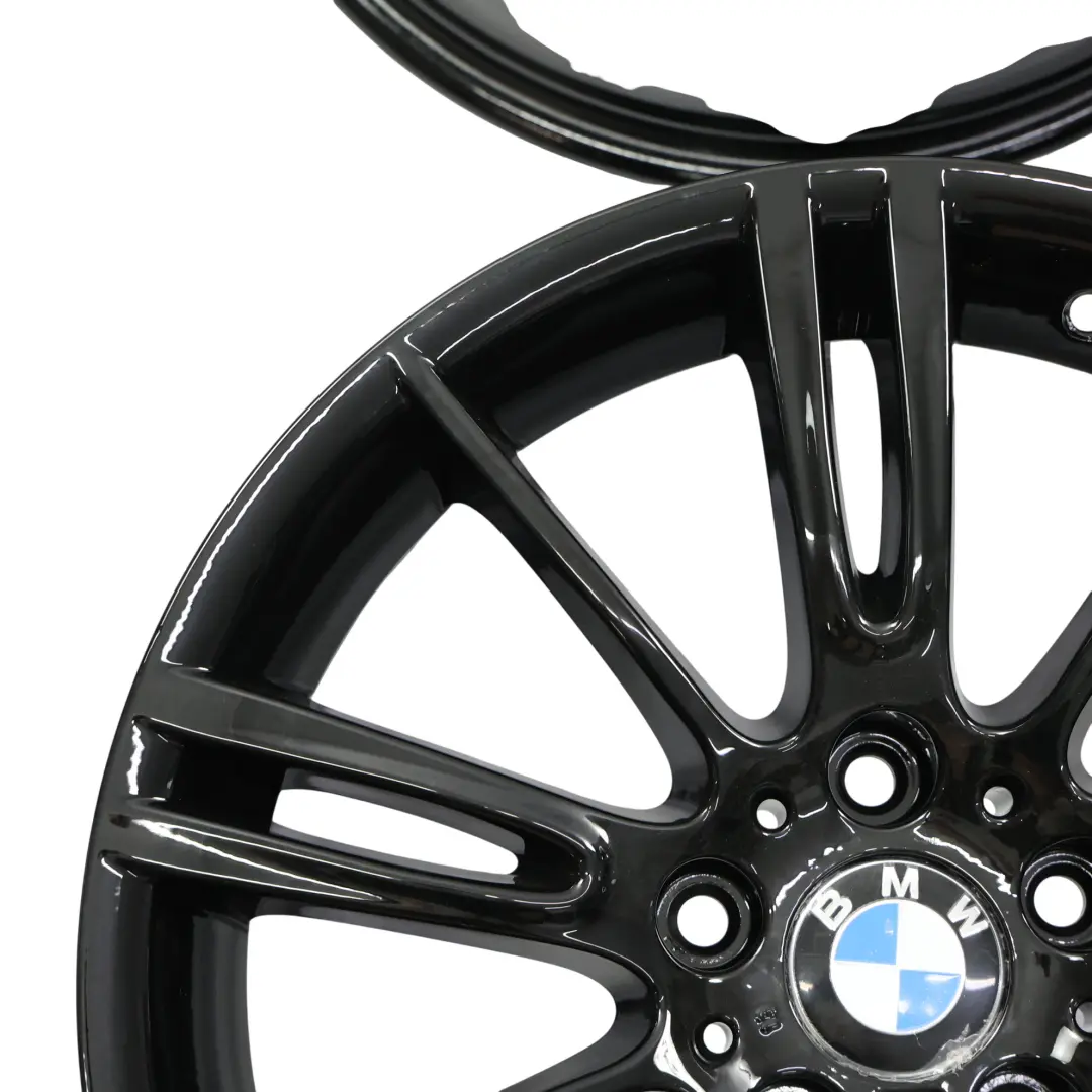 BMW E90 E91 E92 E93 Complete Set 4x Wheel Rim 18" 8.5J ET:37 M Spider Spoke - SKU 8036934-SET - Part number 8036934-SET