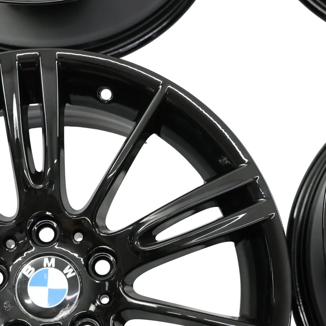 BMW E90 E91 E92 E93 Complete Set 4x Wheel Rim 18" 8.5J ET:37 M Spider Spoke - SKU 8036934-SET - Part number 8036934-SET