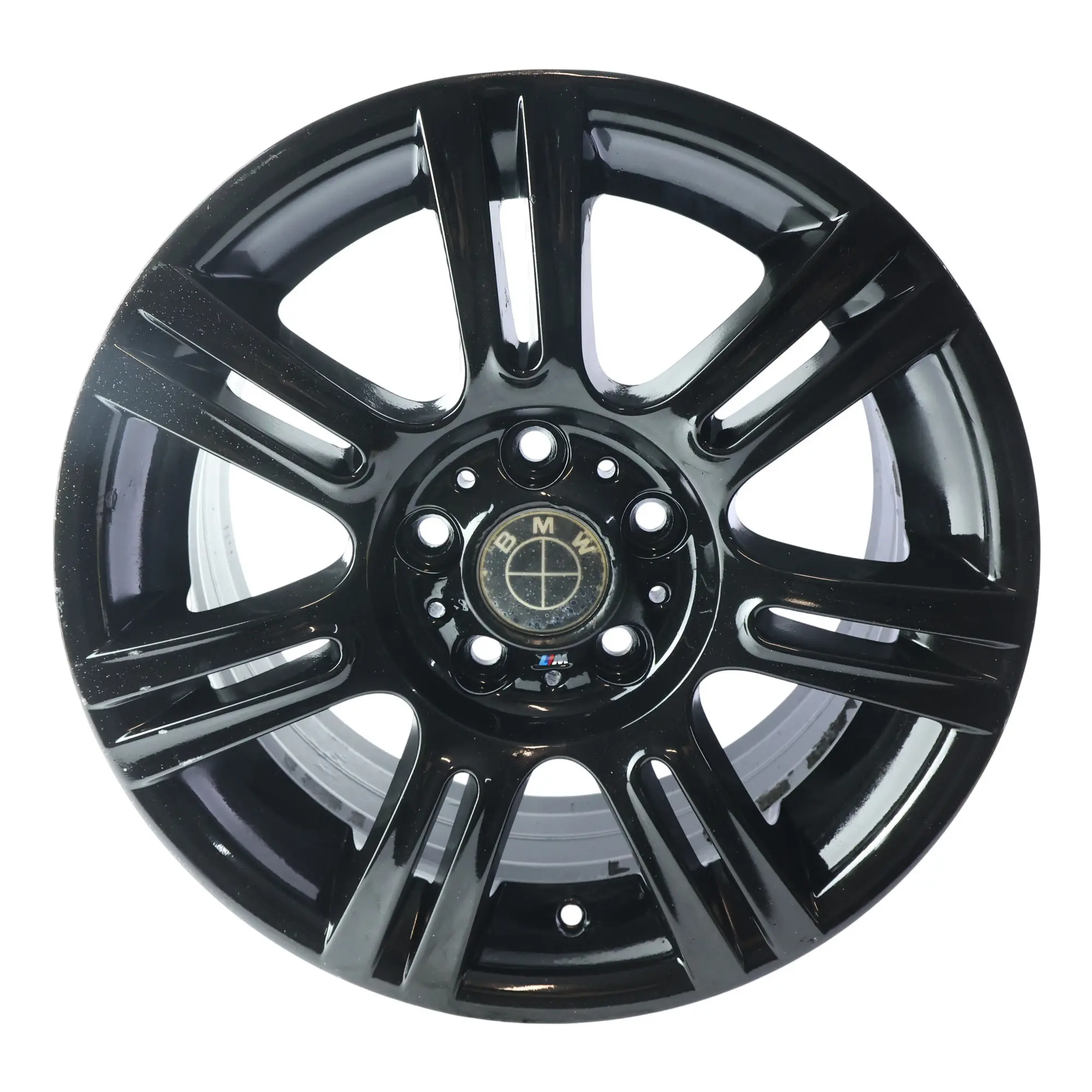 BMW E90 E91 E92 E93 Alloy Wheel Rim 17" Black M Double Spoke 194 8036935