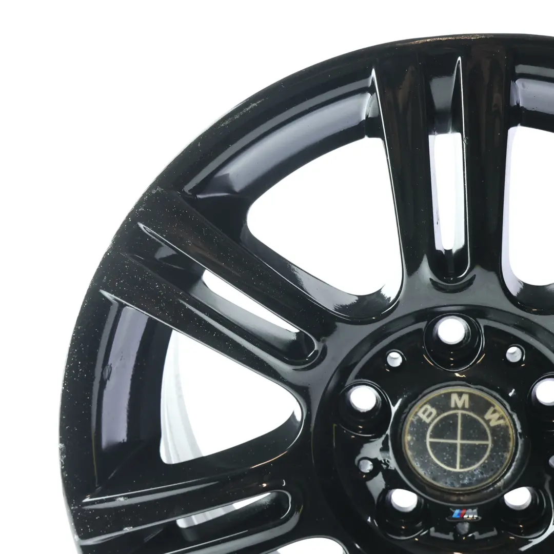 Alloy Wheel Rim 17" Black M Double Spoke 194 to BMW E90 E91 E92 E93 with Part number 8036935 BMW E90 E91 E92 E93 Alloy Wheel Rim 17" Black M Double Spoke 194 - SKU 8036935-13 - Part number 8036935
