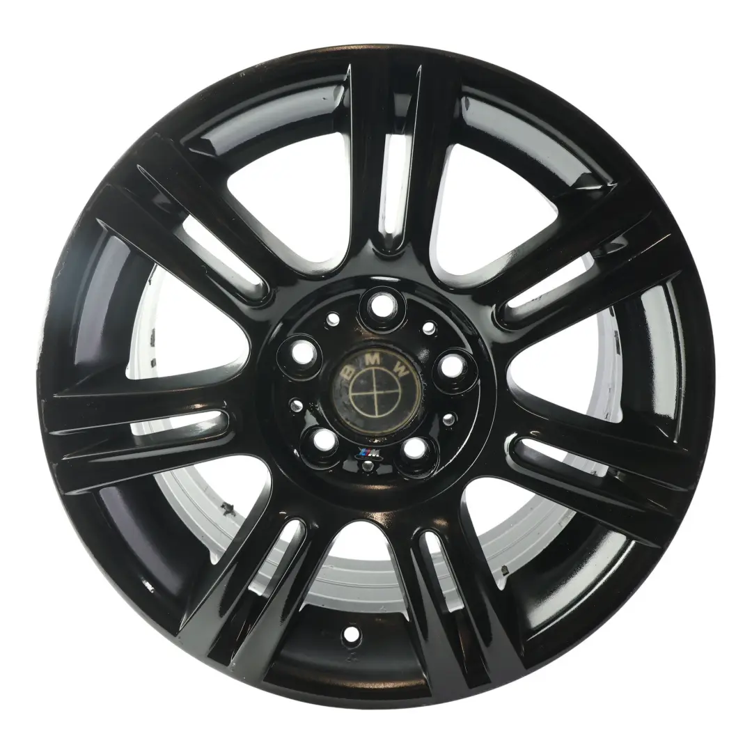 BMW E90 E91 E92 Black Wheel Alloy Rim M Double Spoke 194 17" ET:34 8J - SKU 8036935-7 - Part number 8036935