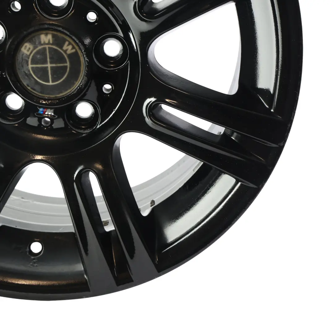 Schwarz Alufelge M Doppelspeiche 194 17" ET:34 8J für BMW E90 E91 E92 mit Teilenummer 8036935 BMW E90 E91 E92 Schwarz Alufelge M Doppelspeiche 194 17" ET:34 8J - SKU 8036935-7 - Teilenummer 8036935