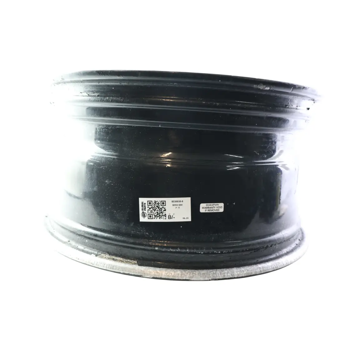 BMW E90 E91 E92 Black Rear Wheel Alloy Rim M Double Spoke 194 17" ET:37 8,5J - SKU 8036936-6 - Part number 8036936
