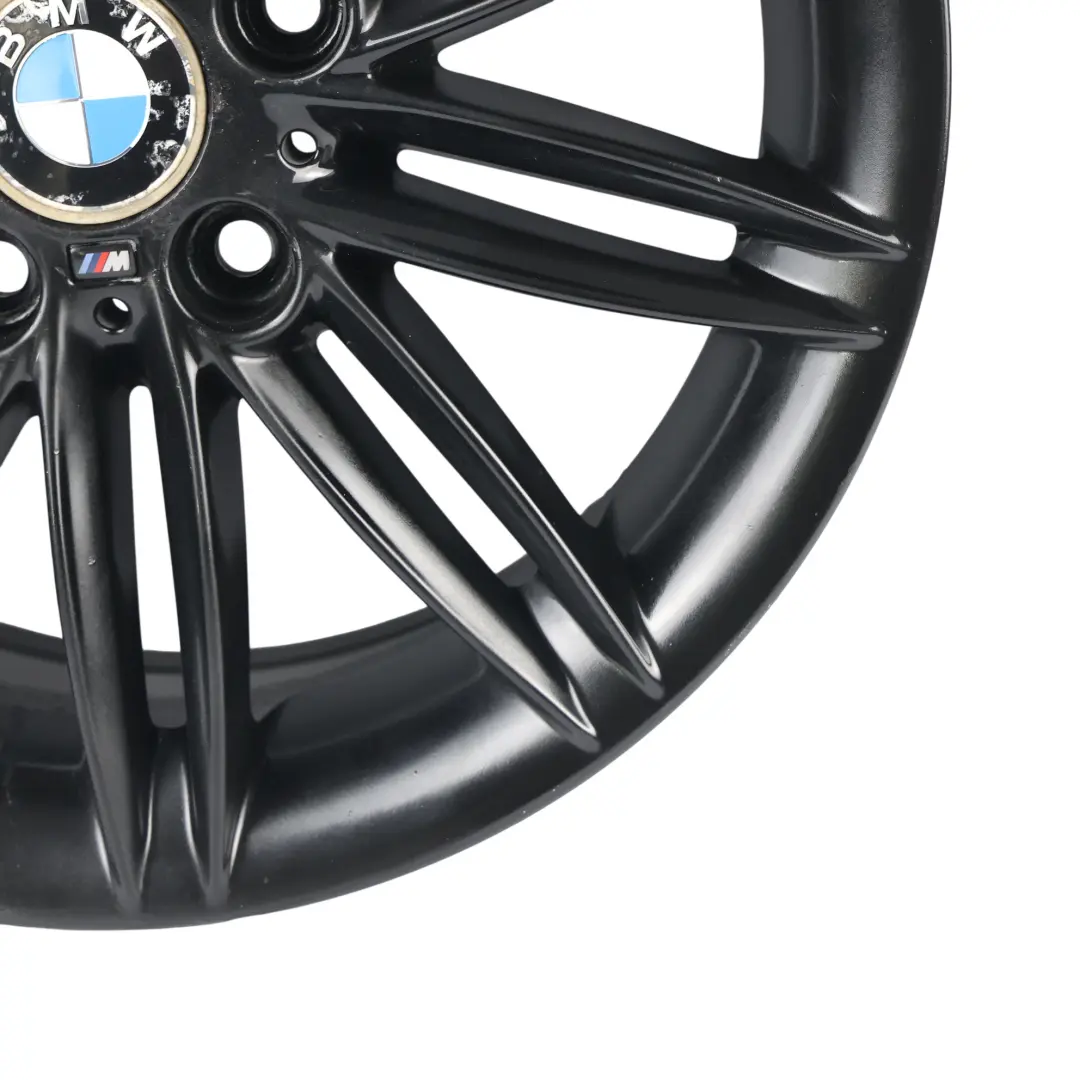 Llanta Aleación Negra Trasera 17" 7,5J ET:47 M Doble Radio 207 para BMW E81 E82 E87 con número de pieza 8036938 BMW E81 E82 E87 Llanta Aleación Negra Trasera 17" 7,5J ET:47 M Doble Radio 207 - SKU 8036938-10 - Número de pieza 8036938