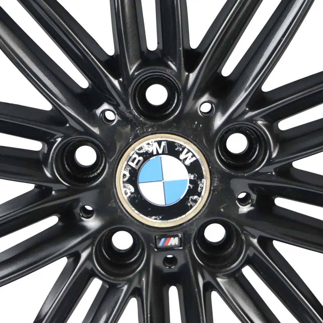 Llanta Aleación Negra Trasera 17" 7,5J ET:47 M Doble Radio 207 para BMW E81 E82 E87 con número de pieza 8036938 BMW E81 E82 E87 Llanta Aleación Negra Trasera 17" 7,5J ET:47 M Doble Radio 207 - SKU 8036938-10 - Número de pieza 8036938