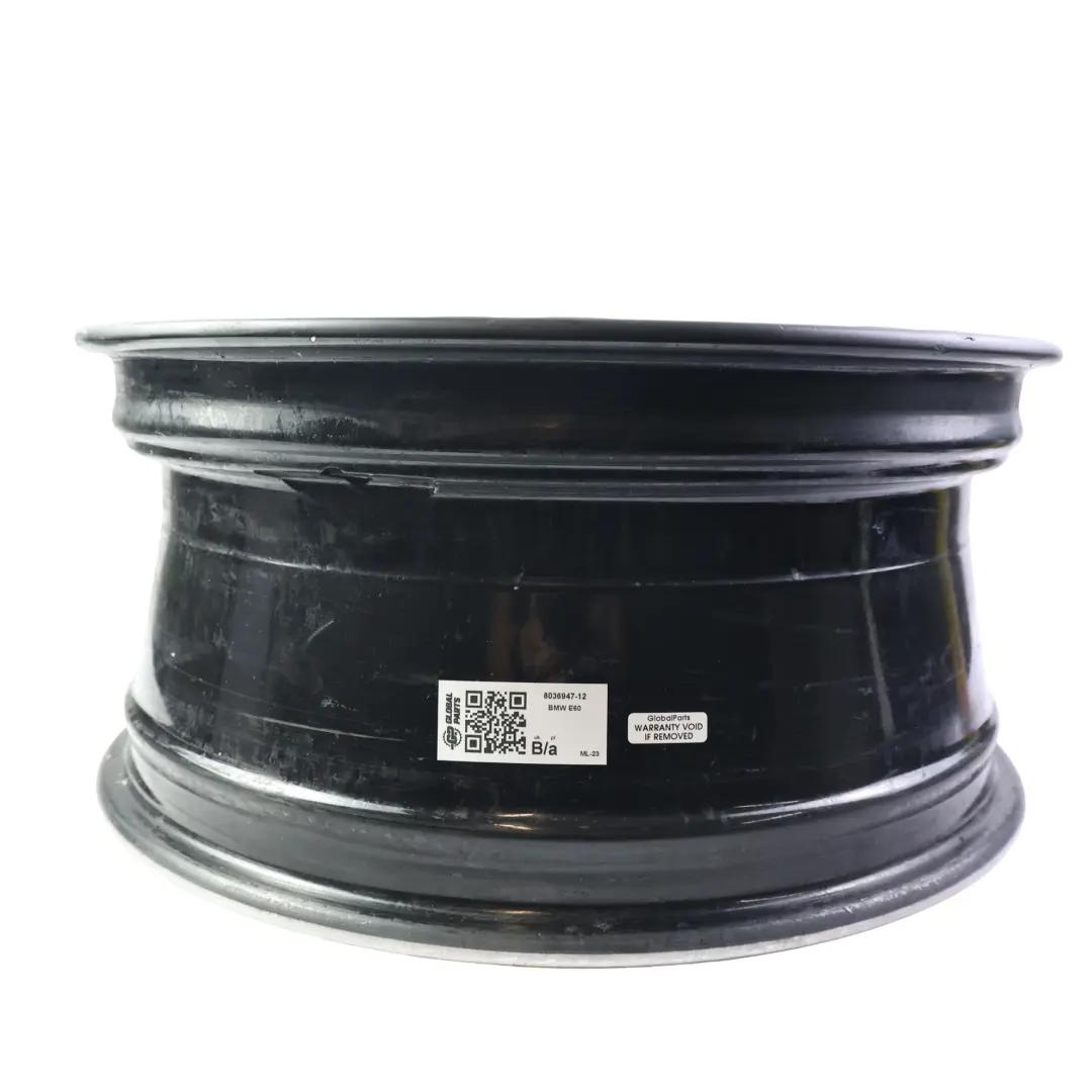 Felga Aluminiowa Czarna 18" 8J ET:20 Podwójna Szprycha do BMW E60 E61 o numerze 8036947 BMW E60 E61 Felga Aluminiowa Czarna 18" 8J ET:20 Podwójna Szprycha - SKU 8036947-12 - Numer Części 8036947