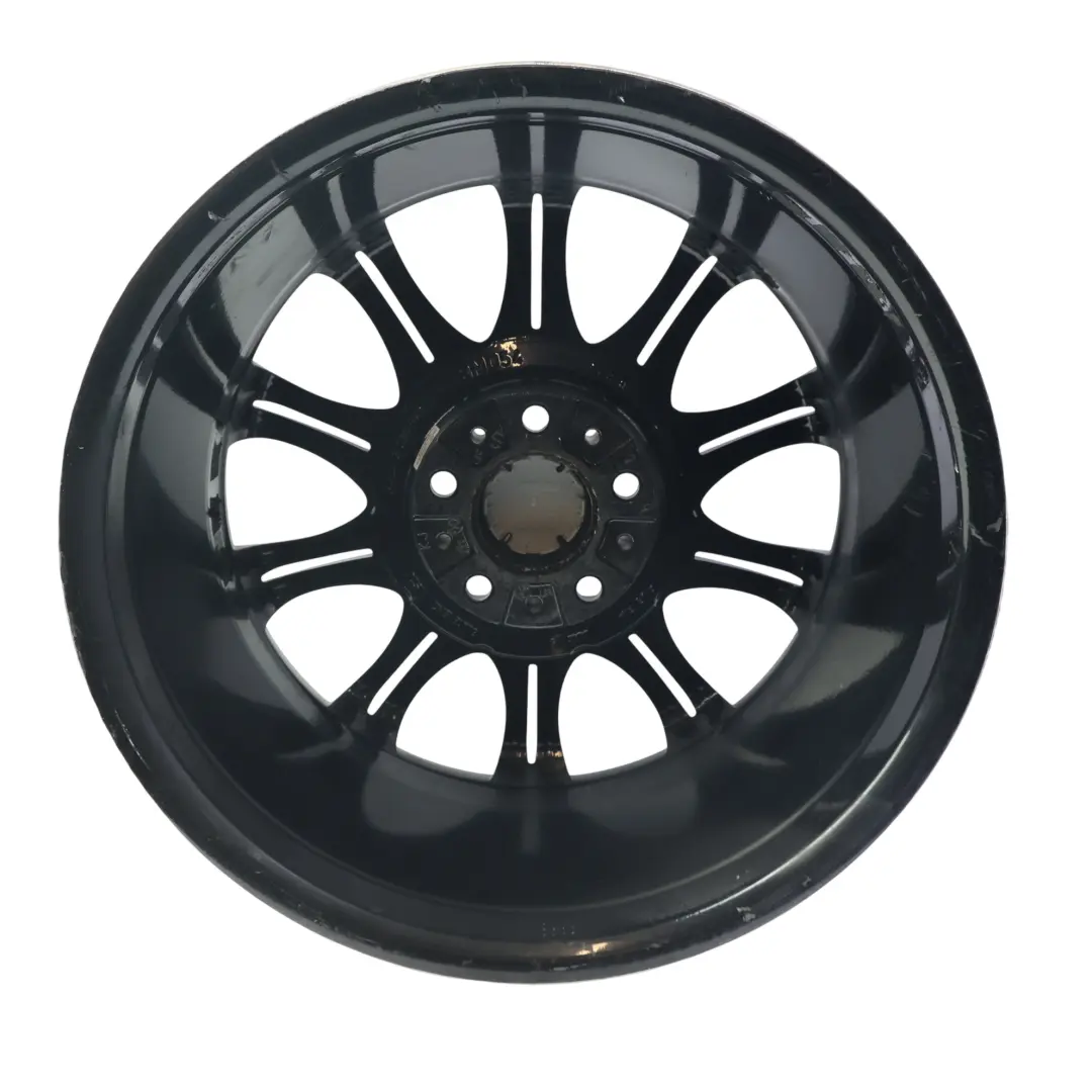 BMW E60 E61 Black Alloy Wheel Rim 18" 8J ET:20 M Double Spoke 135 - SKU 8036947-12 - Part number 8036947