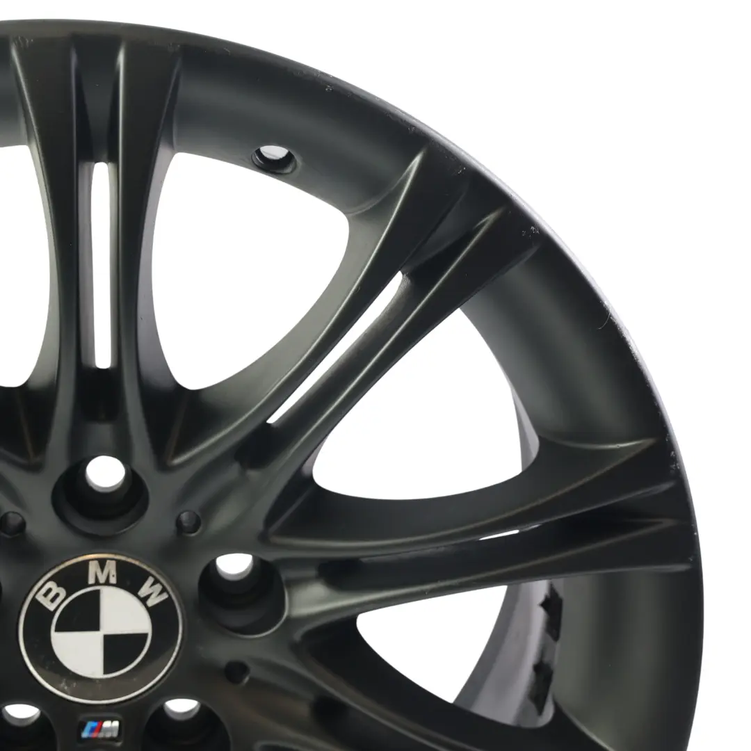 BMW E60 E61 Schwarz Leicht Metall Felge 18" 8J ET:20 M Doppelspeiche 135 - SKU 8036947-12 - Teilenummer 8036947