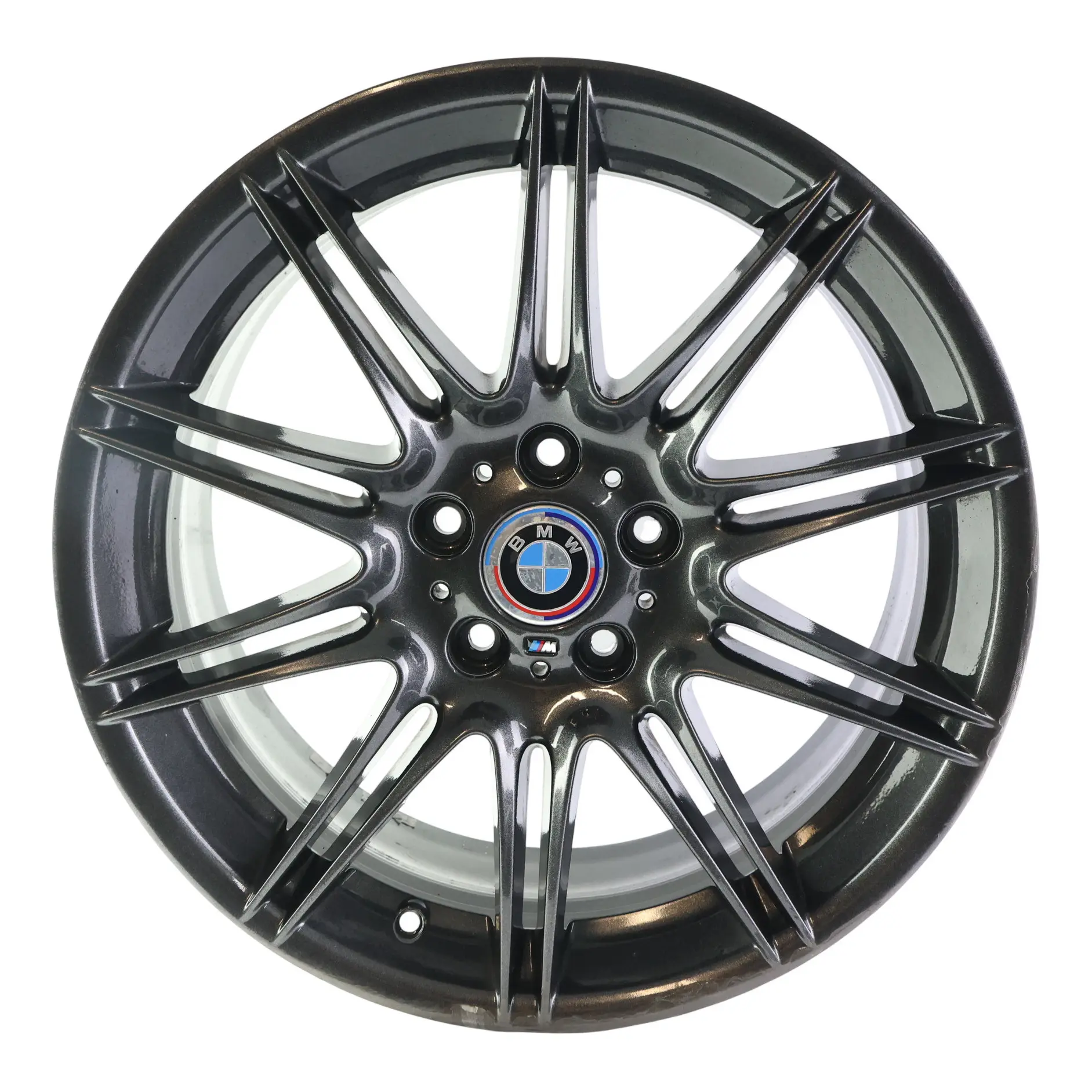 BMW E90 E91 Jante avant grise alliage 19" M a double rayon 225 8J ET:37 8037141