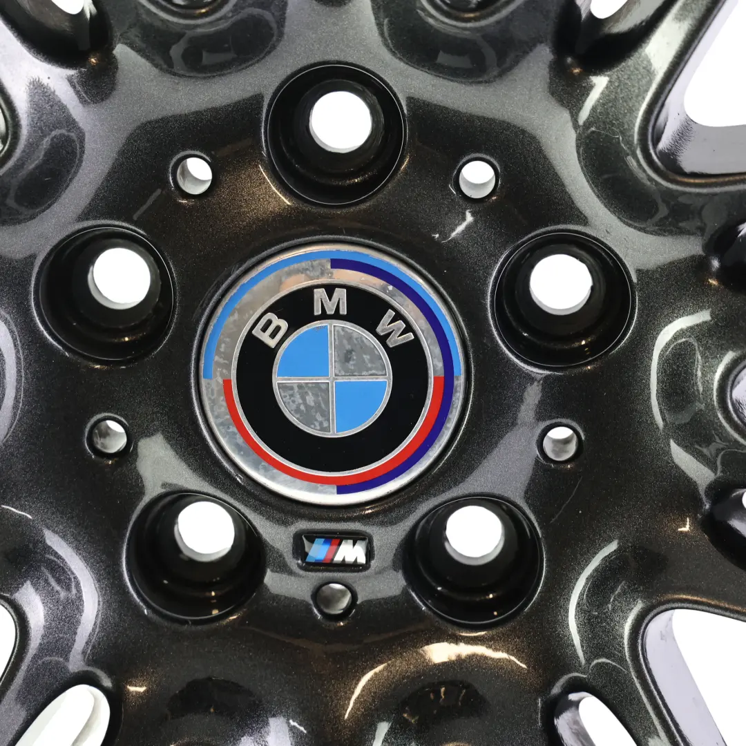 Grey Front Wheel Alloy Rim 19" M Double Spoke 225 8J ET:37 to BMW E90 E91 with Part number 8037141 BMW E90 E91 Grey Front Wheel Alloy Rim 19" M Double Spoke 225 8J ET:37 - SKU 8037141-7 - Part number 8037141