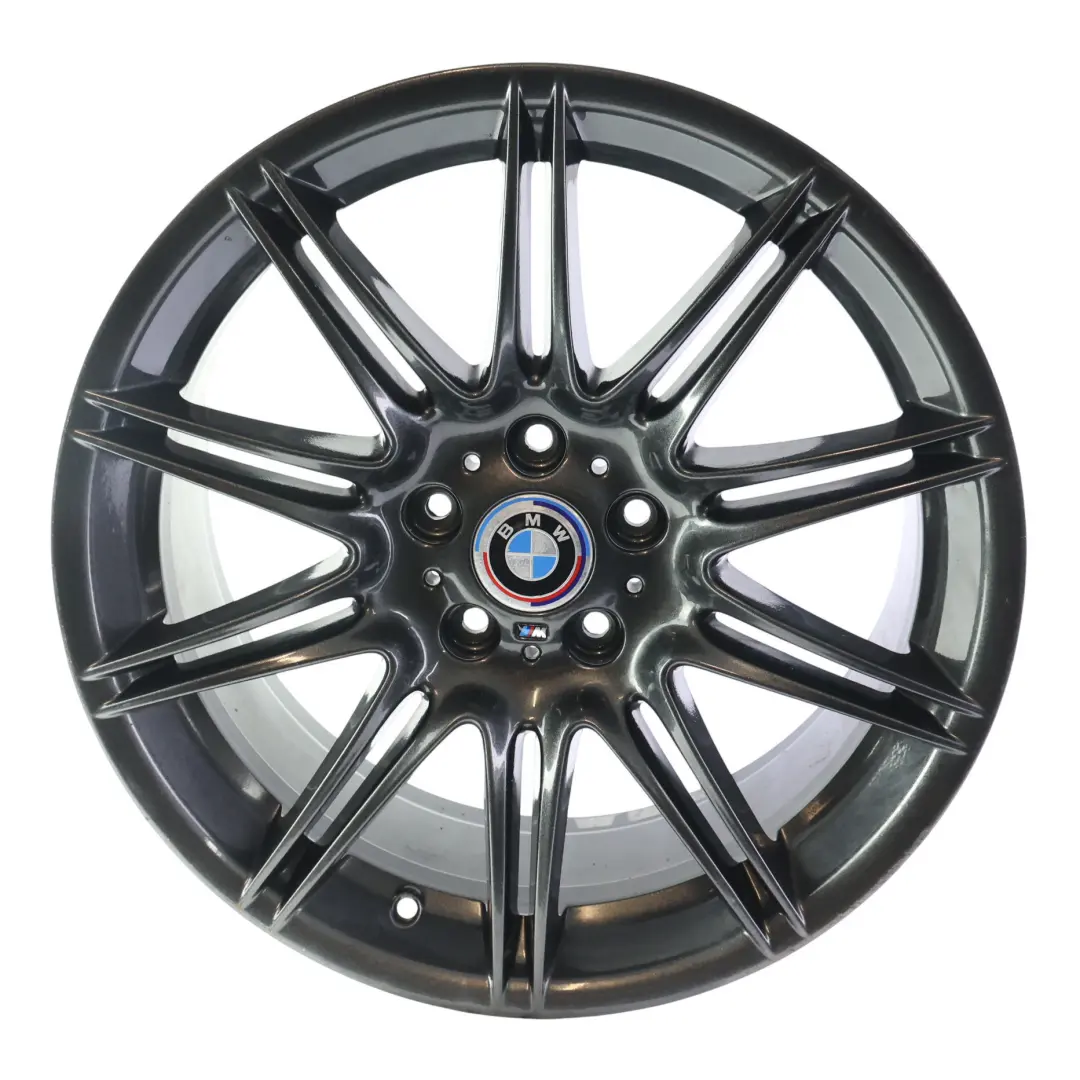 BMW E90 E92 Gris llanta trasera aleación 19 "M de doble radio 225 9J - SKU 8037142-8 - Número de pieza 8037142