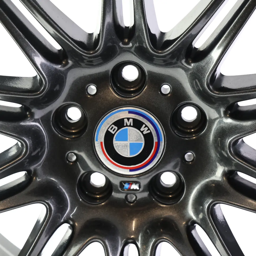 BMW E90 E92 Gris llanta trasera aleación 19 "M de doble radio 225 9J - SKU 8037142-8 - Número de pieza 8037142
