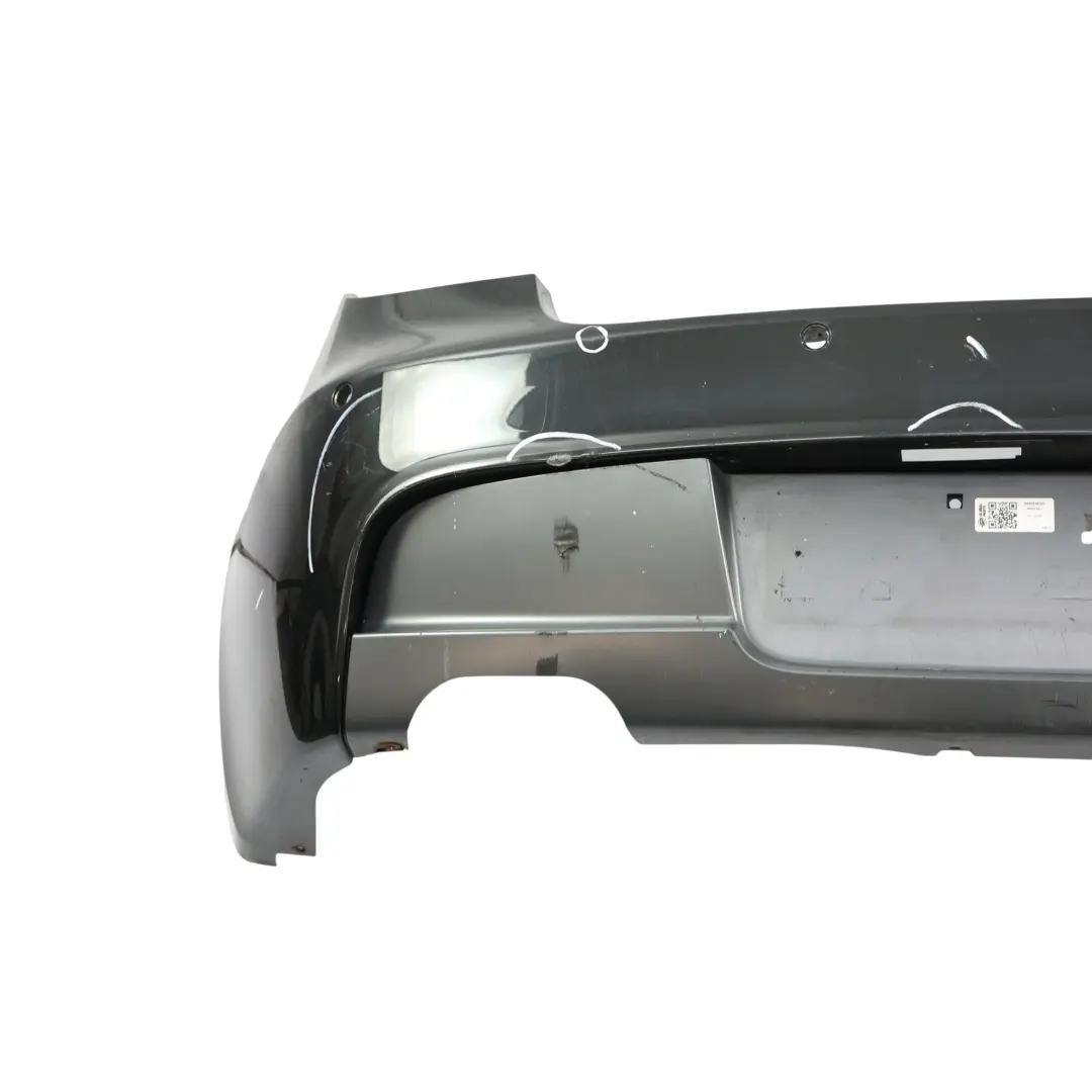Bumper Trim Panel PDC Black Sapphire - 475 to BMW E81 E87 LCI M Sport Rear with Part number 8045548 BMW E81 E87 LCI M Sport Rear Bumper Trim Panel PDC Black Sapphire - 475 - SKU 8045548-BS - Part number 8045548