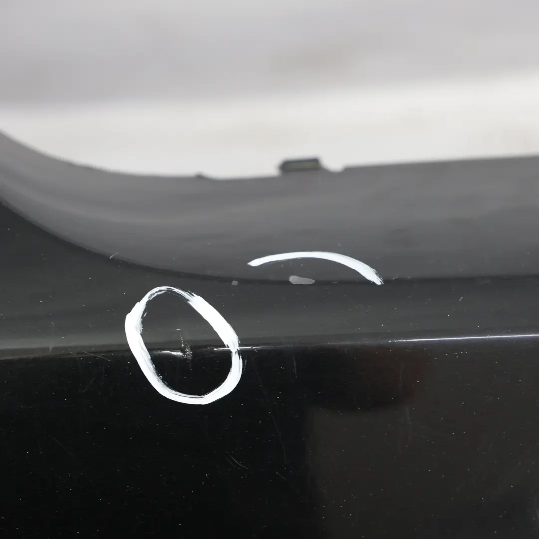 Bumper Trim Panel PDC Black Sapphire - 475 to BMW E81 E87 LCI M Sport Rear with Part number 8045548 BMW E81 E87 LCI M Sport Rear Bumper Trim Panel PDC Black Sapphire - 475 - SKU 8045548-BS - Part number 8045548