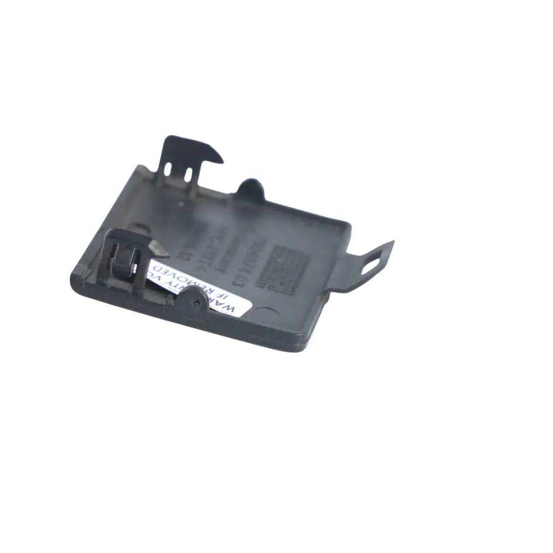 BumperTowing Eye Cover Flap Schwarz 2 - 668 7904974 to BMW F10 M Sport Rear with Part number 8048592 BMW F10 M Sport Rear BumperTowing Eye Cover Flap Schwarz 2 - 668 7904974 - SKU 8048592-SCH - Part number 8048592