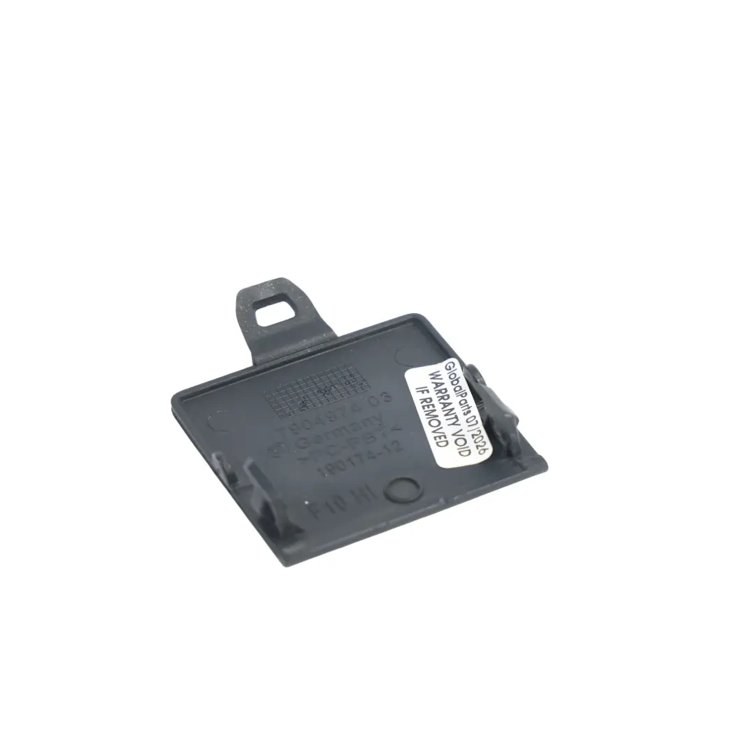 BMW F10 M Sport Rear BumperTowing Eye Cover Flap Schwarz 2 - 668 7904974 - SKU 8048592-SCH - Part number 8048592