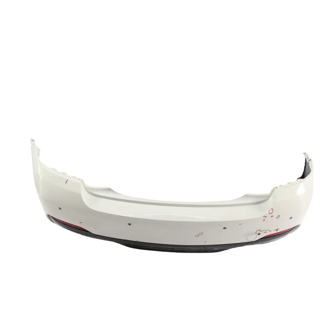 BMW F22 F23 Rear Bumper Trim Panel M Sport Alpinweiss 3 White - 300 - SKU 8055965-AW1 - Part number 8055965