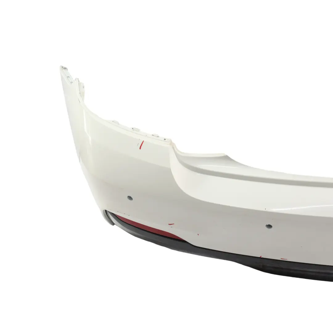 BMW F22 F23 Rear Bumper Trim Panel M Sport Alpinweiss 3 White - 300 - SKU 8055965-AW1 - Part number 8055965