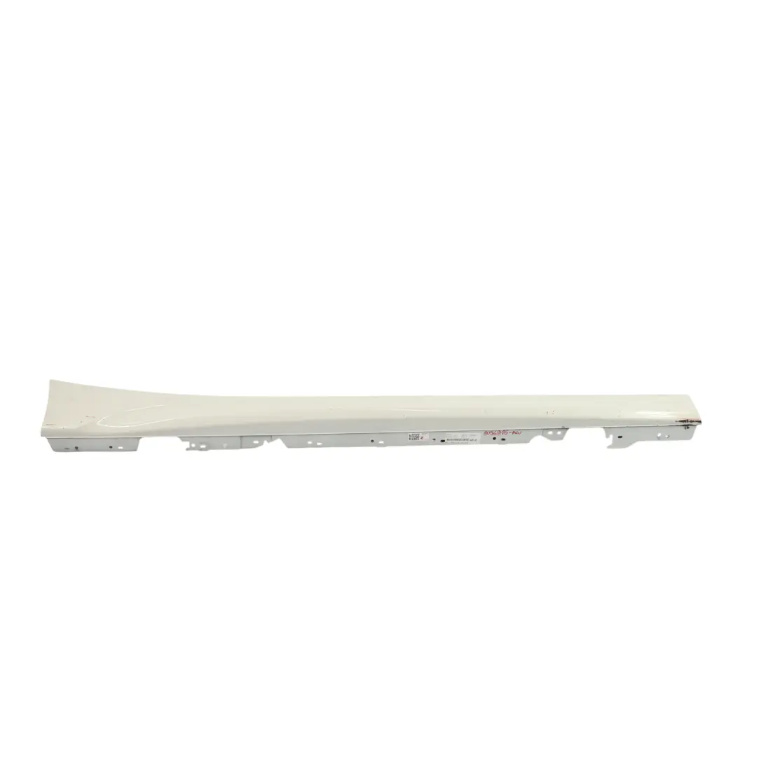  Side Skirt BMW F20 M Sport Sill Strip Cover Right O/S Alpine White - 300 - SKU 8056816-AW - Part number 8056816