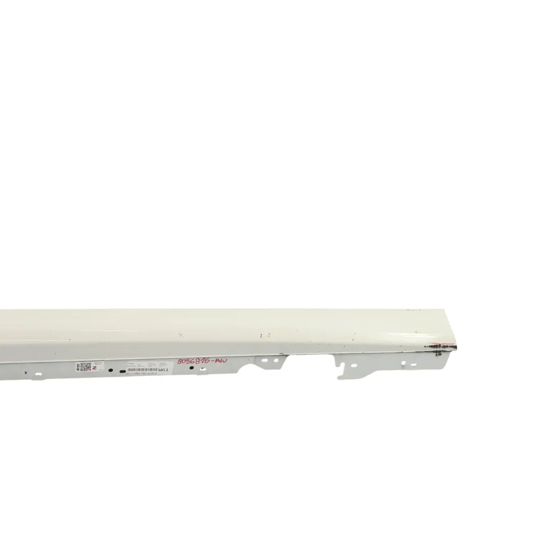  Side Skirt BMW F20 M Sport Sill Strip Cover Right O/S Alpine White - 300 - SKU 8056816-AW - Part number 8056816