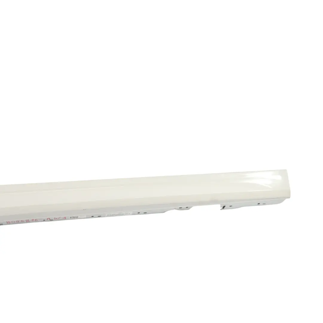  Side Skirt BMW F20 M Sport Sill Strip Cover Right O/S Alpine White - 300 - SKU 8056816-AW1 - Part number 8056816