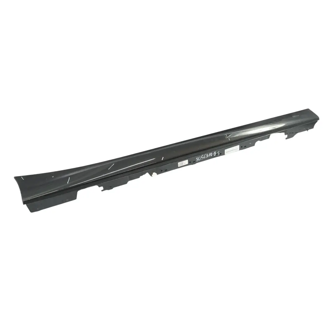 Side Skirt Sill Strip Right O/S Black Sapphire - 475 to BMW F21 F22 M Sport with Part number 8056818 BMW F21 F22 M Sport Side Skirt Sill Strip Right O/S Black Sapphire - 475 - SKU 8056818-BS - Part number 8056818