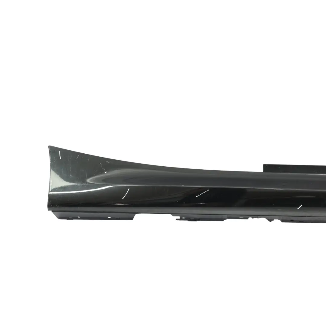 BMW F21 F22 M Sport Side Skirt Sill Strip Right O/S Black Sapphire - 475 - SKU 8056818-BS - Part number 8056818