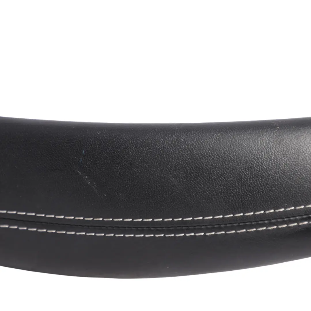 Door Handle Cover Interior Leather Left N/S Black Silverstone to BMW F80 M3 F82 M4 with Part number 8057635 BMW F80 M3 F82 M4 Door Handle Cover Interior Leather Left N/S Black Silverstone - SKU 8057635-1 - Part number 8057635