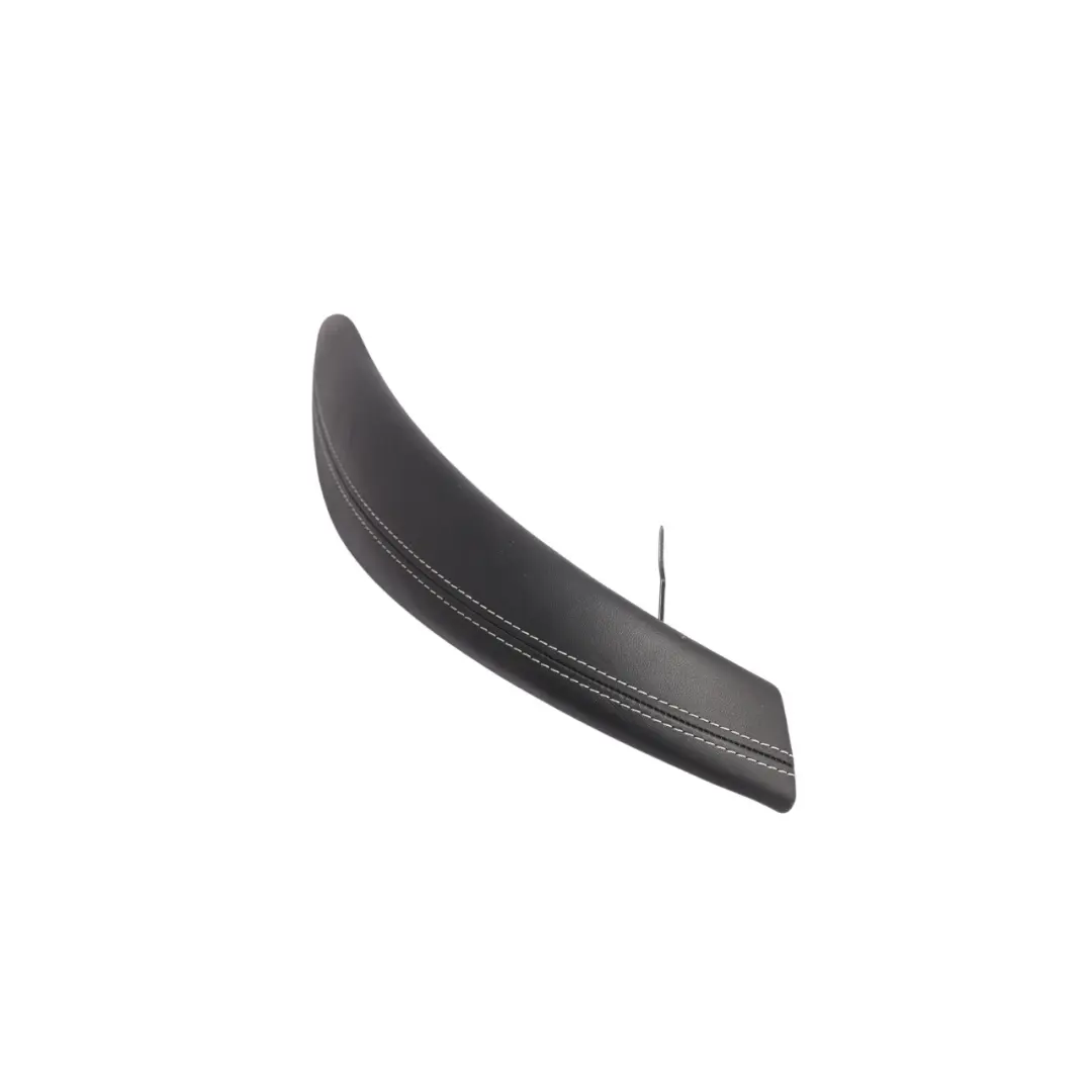 Door Handle Cover Interior Leather Left N/S Black Silverstone to BMW F80 M3 F82 M4 with Part number 8057635 BMW F80 M3 F82 M4 Door Handle Cover Interior Leather Left N/S Black Silverstone - SKU 8057635-1 - Part number 8057635