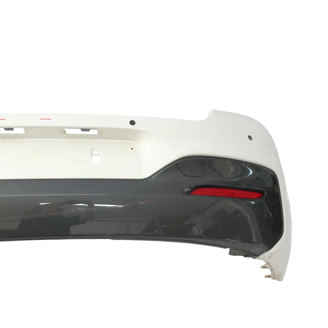 BMW F20 F21 LCI Zderzak Tylny M-Pakiet Alpinweiss 3 Biały - 300 - SKU 8064151-AW - Numer Części 8064151