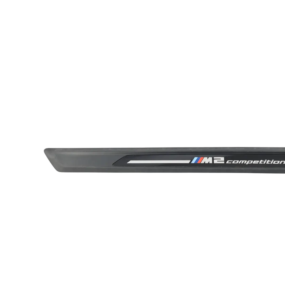 Door Sill Plate Cover Left Right N/O/S to BMW F87 LCI M2 Competition with Part number 8073609 BMW F87 LCI M2 Competition Door Sill Plate Cover Left Right N/O/S - SKU 8073609-1 - Part number 8073609