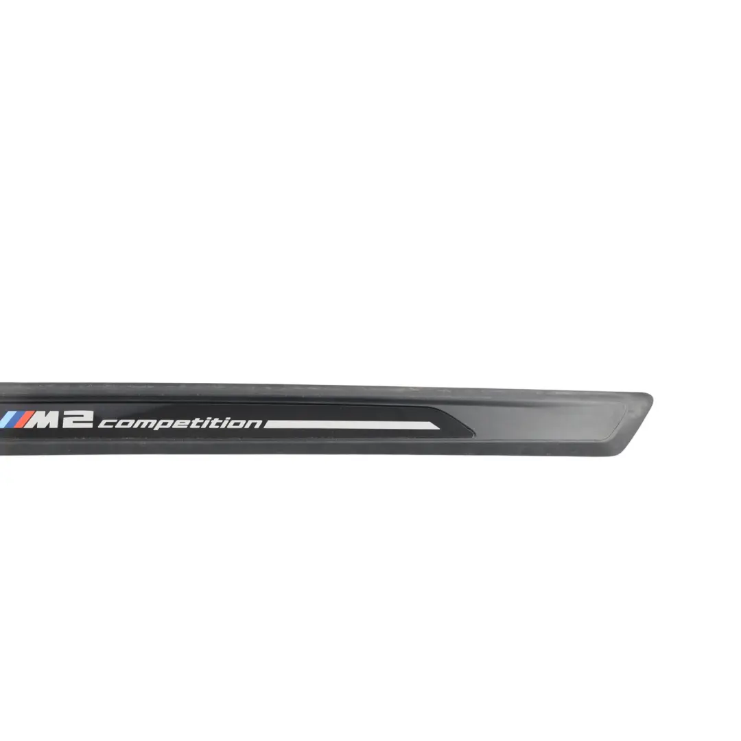 Door Sill Plate Cover Left Right N/O/S to BMW F87 LCI M2 Competition with Part number 8073609 BMW F87 LCI M2 Competition Door Sill Plate Cover Left Right N/O/S - SKU 8073609-1 - Part number 8073609